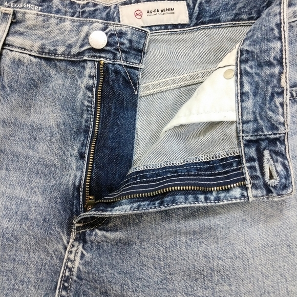 AG-ED Denim Alexxis High-Rise Wedgie Shorts - Picture 3 of 11